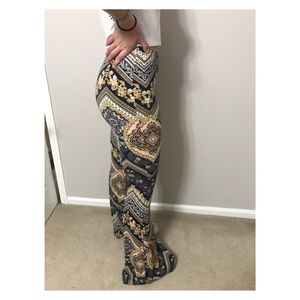 Stretchy flare pants